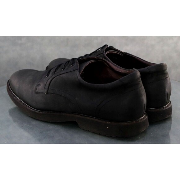Abeo Bio System Men\'s Casual Comfort Shoes Size 13 (N) Neutral Leather Black